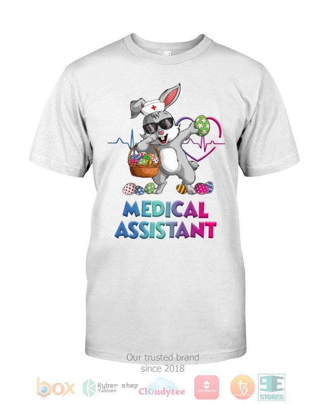 Medical Assistant Bunny Dabbing shirt hoodie 1 2 3 4 5 6 7 8 9 10 11 12
