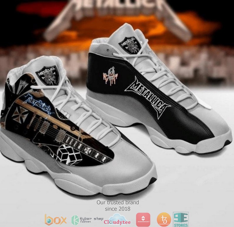 Metallica Rock Music Band Air Jordan 13 Sneaker Shoes