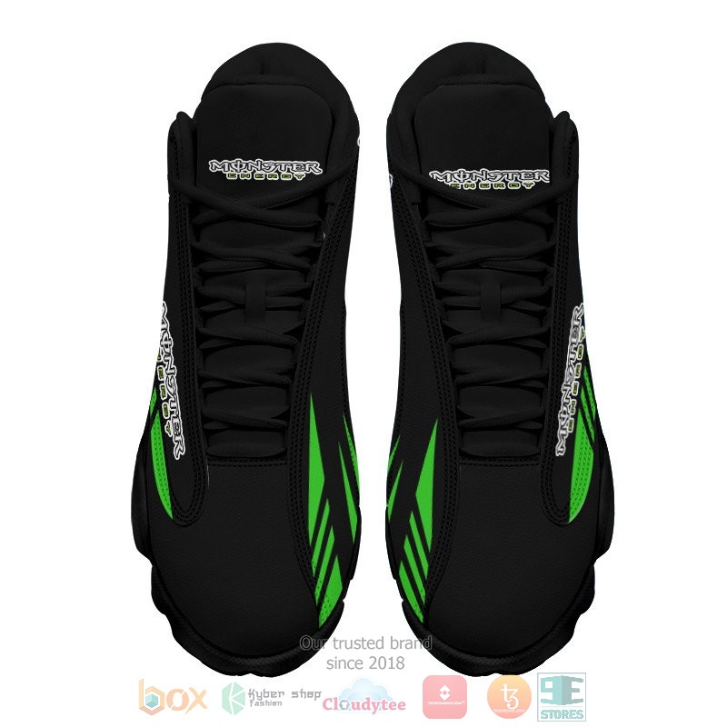 Monster Energy black Air Jordan 13 shoes 1 2 3 4 5 6 7 8
