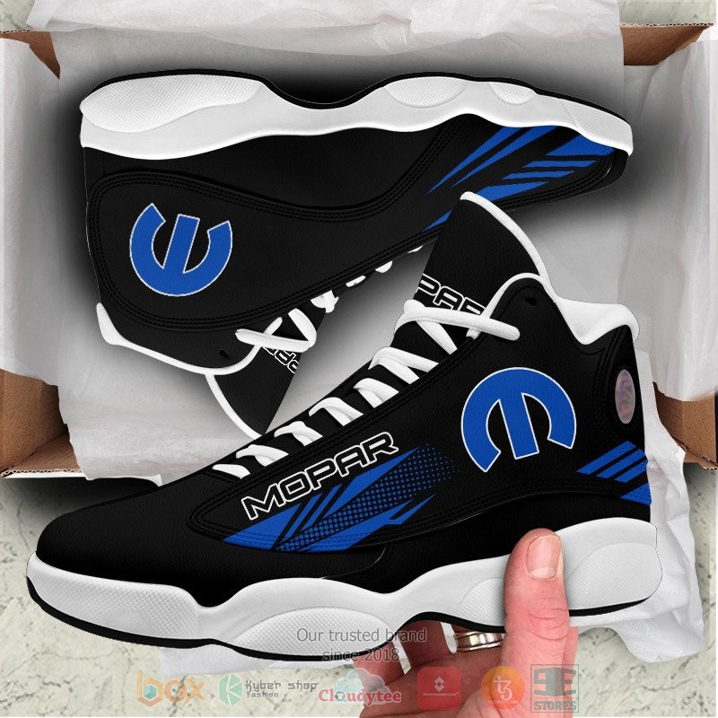 Mopar black Air Jordan 13 shoes