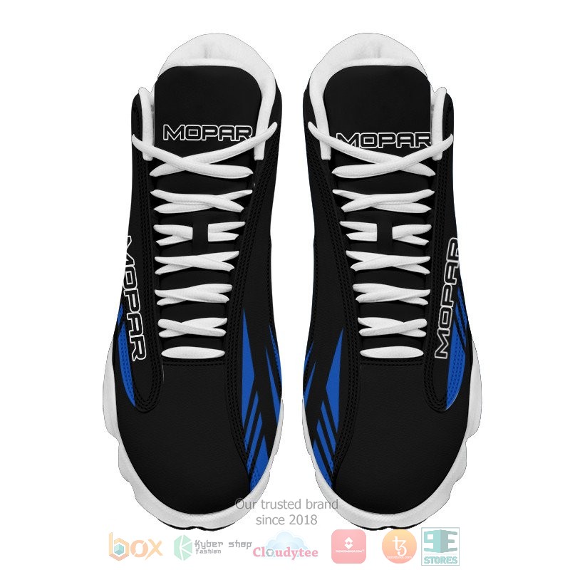 Mopar black Air Jordan 13 shoes 1 2 3 4