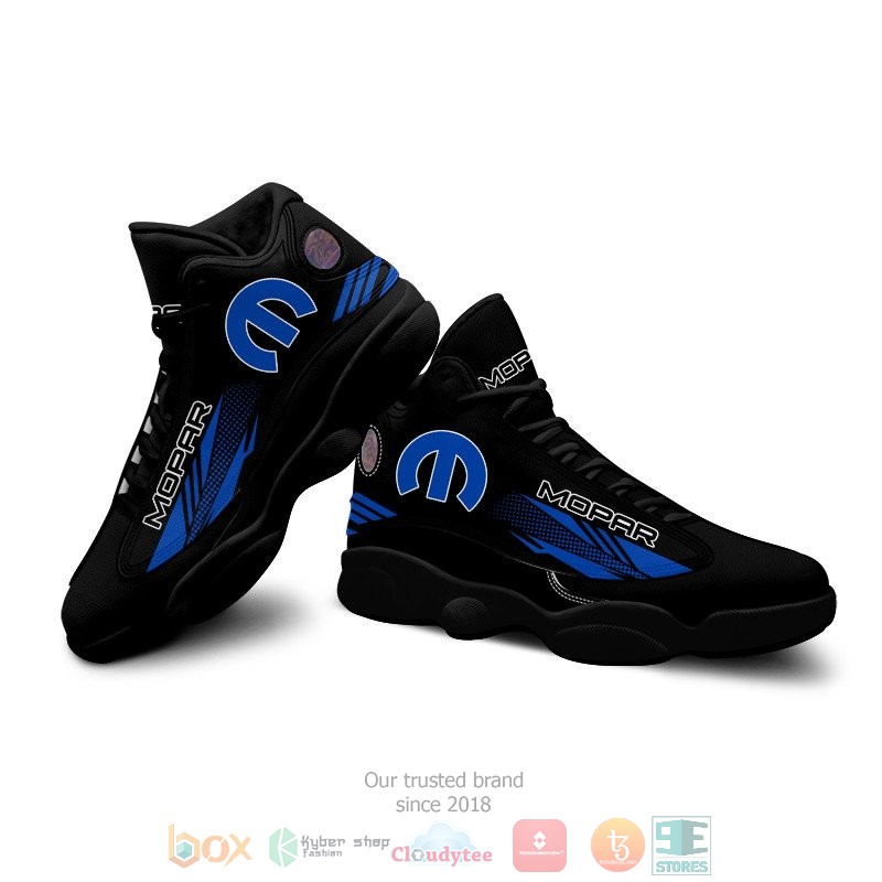 Mopar black Air Jordan 13 shoes 1 2 3 4 5 6 7