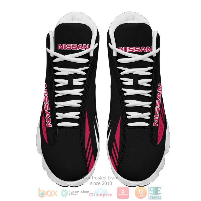 Nissan black Air Jordan 13 shoes 1 2 3 4