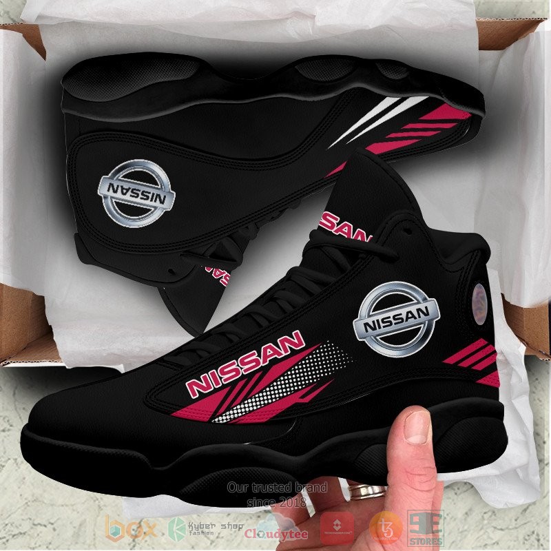 Nissan black Air Jordan 13 shoes 1 2 3 4 5