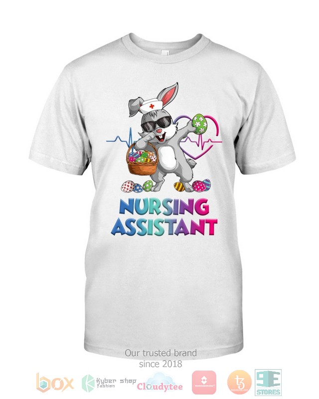 Nursing Assistant Bunny Dabbing shirt hoodie 1 2 3 4 5 6 7 8 9 10 11 12