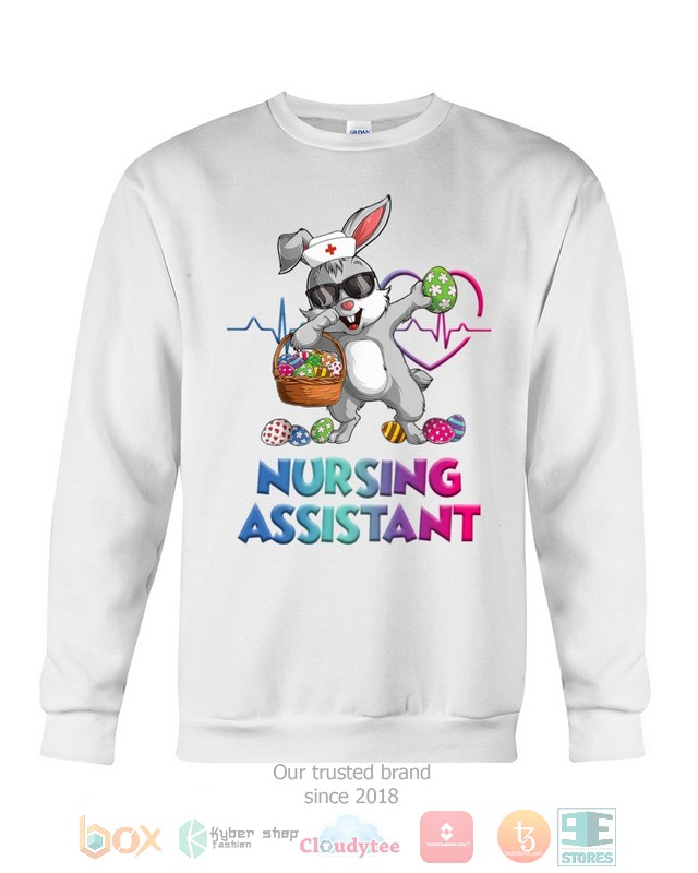 Nursing Assistant Bunny Dabbing shirt hoodie 1 2 3 4 5 6 7 8 9 10 11 12 13 14 15 16