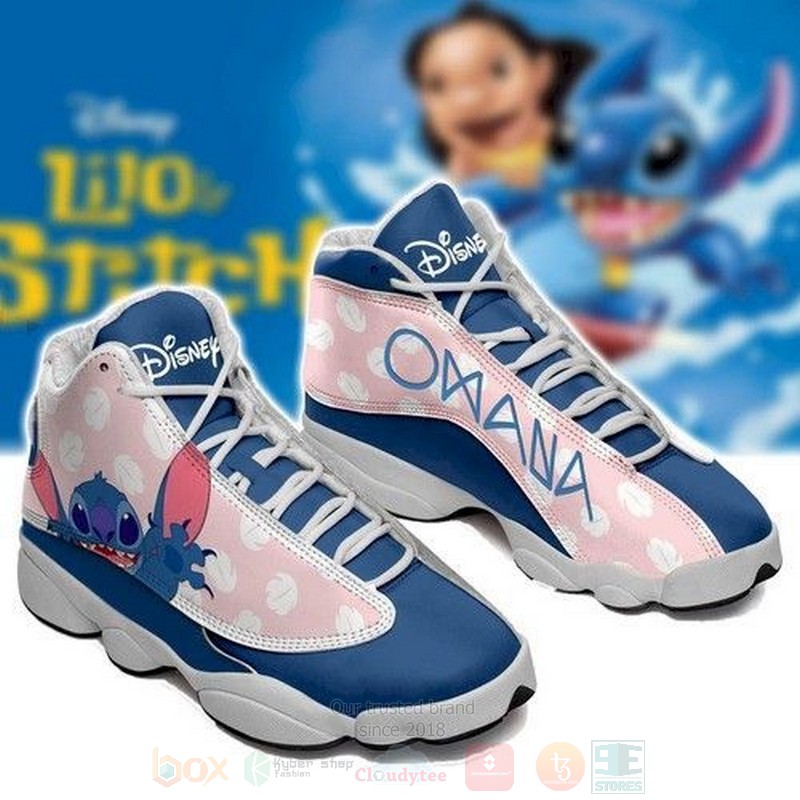 Ohana Lilo N Stitch Tennis Air Jordan 13 Shoes