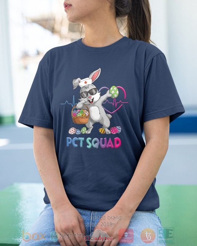 Patient Care Technician PCT Squad Bunny Dabbing shirt hoodie 1 2 3 4 5 6 7 8 9 10 11