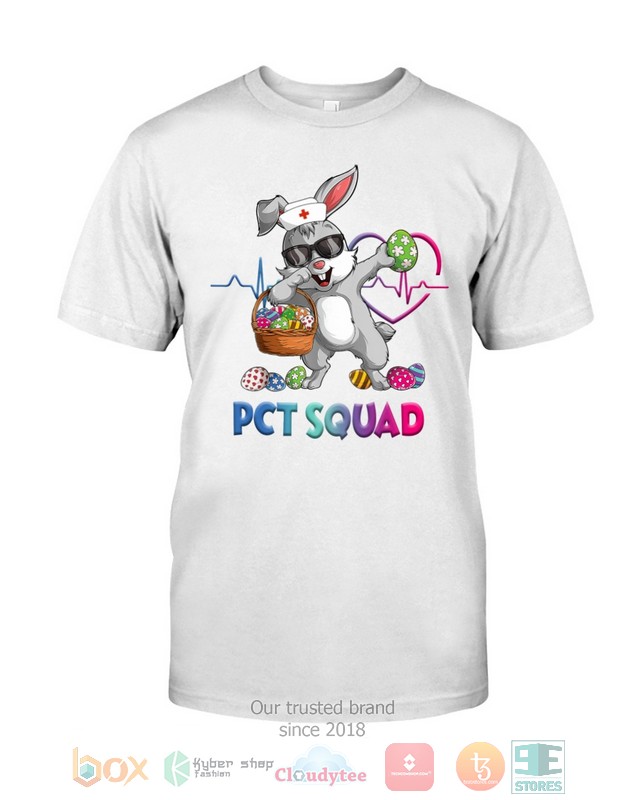Patient Care Technician PCT Squad Bunny Dabbing shirt hoodie 1 2 3 4 5 6 7 8 9 10 11 12