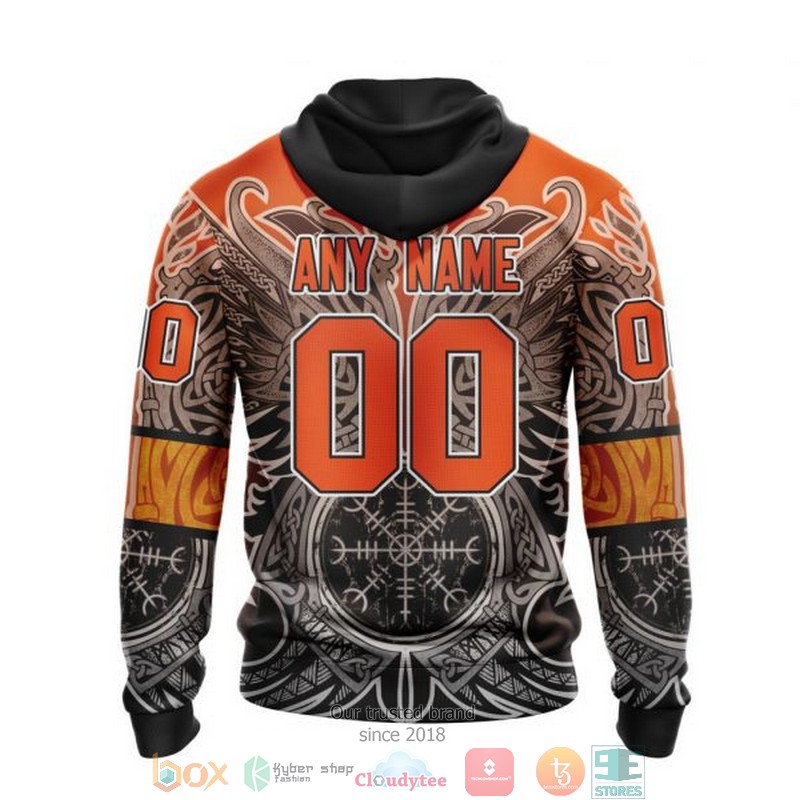 Personalized Anaheim Ducks NHL Norse Viking Symbols custom 3D shirt hoodie 1 2