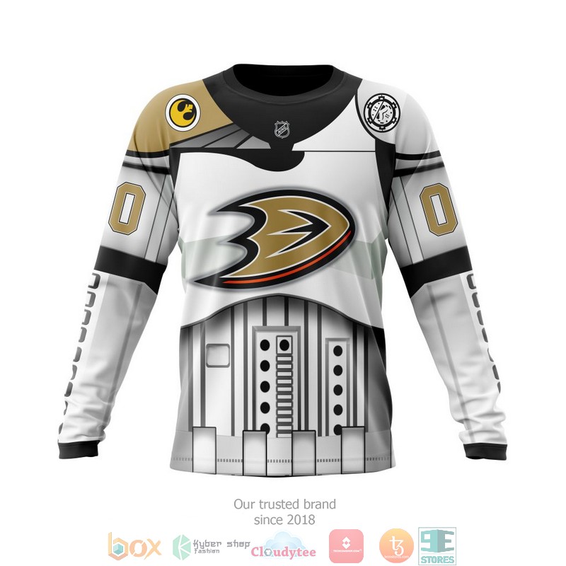 Personalized Anaheim Ducks NHL Star Wars custom 3D shirt hoodie 1 2 3 4 5