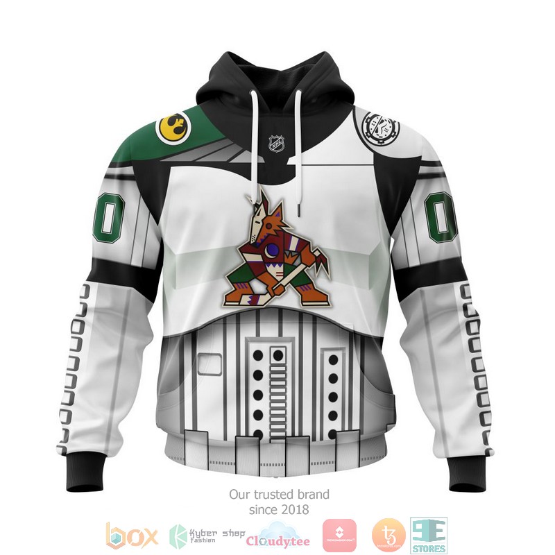 Personalized Arizona Coyotes NHL Star Wars custom 3D shirt hoodie