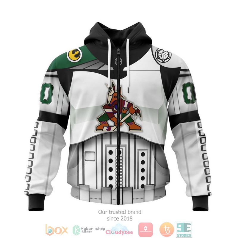 Personalized Arizona Coyotes NHL Star Wars custom 3D shirt hoodie 1