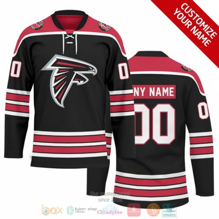 Personalized Atlanta Falcons NFL Custom Hockey Jersey