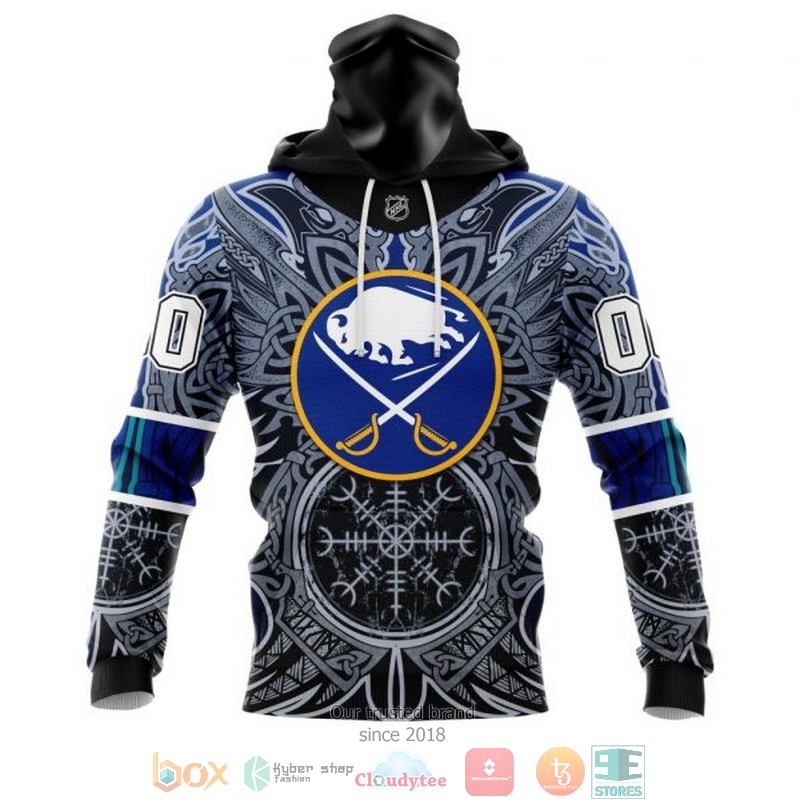 Personalized Buffalo Sabres NHL Norse Viking Symbols custom 3D shirt hoodie 1 2 3
