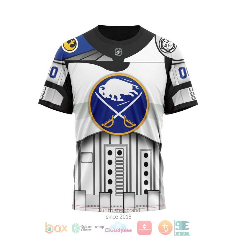 Personalized Buffalo Sabres NHL Star Wars custom 3D shirt hoodie 1 2 3 4 5 6 7