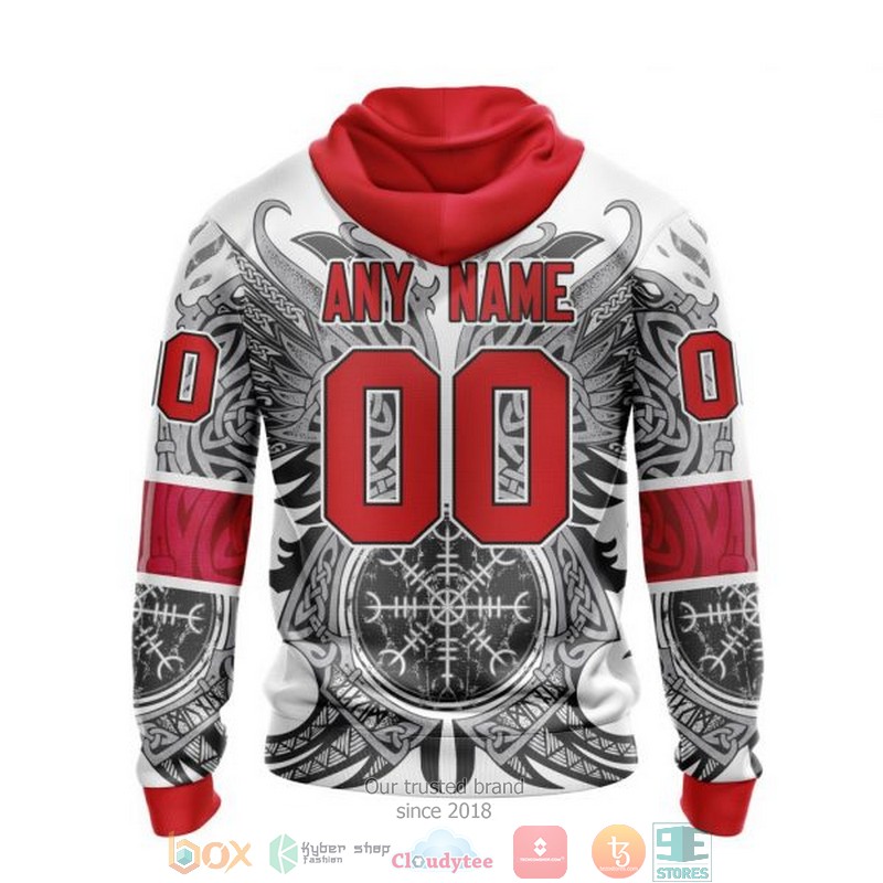 Personalized Calgary Flames NHL Norse Viking Symbols custom 3D shirt hoodie 1 2