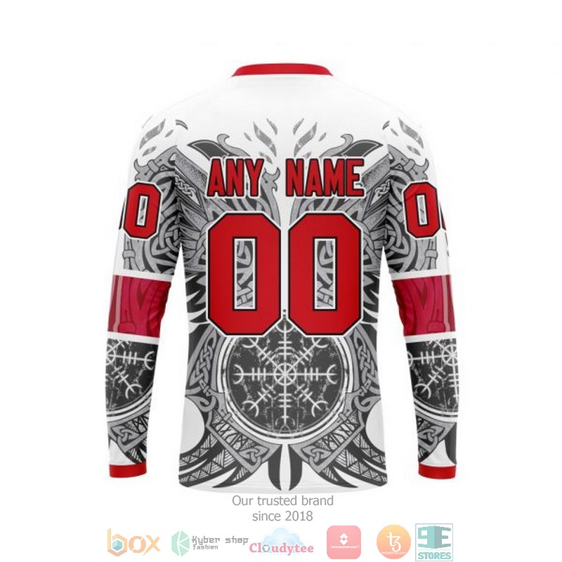 Personalized Calgary Flames NHL Norse Viking Symbols custom 3D shirt hoodie 1 2 3 4 5 6