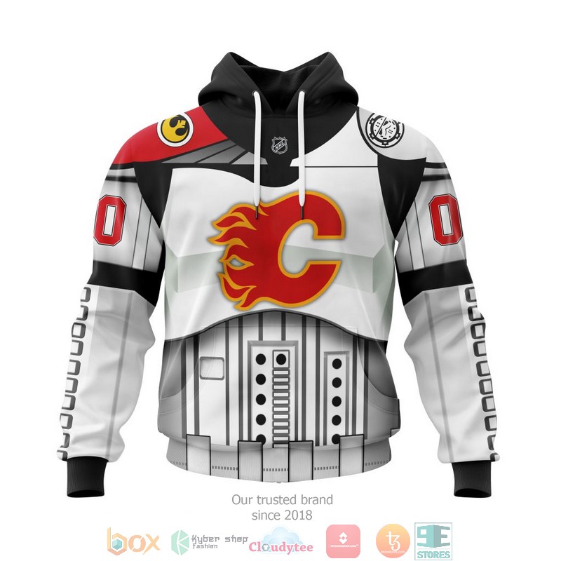 Personalized Calgary Flames NHL Star Wars custom 3D shirt hoodie