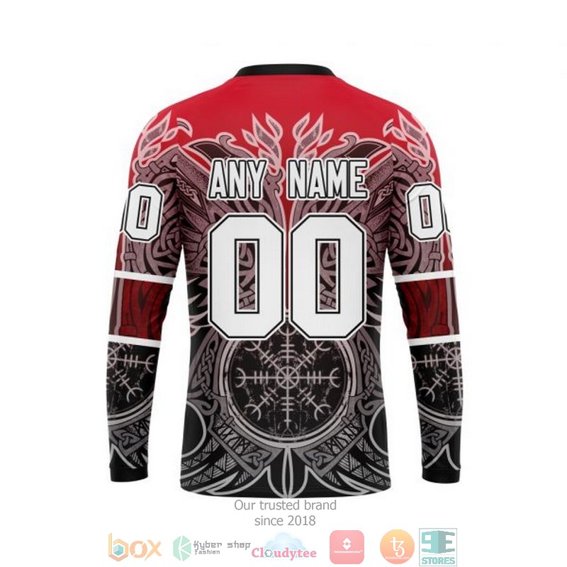 Personalized Carolina Hurricanes NHL Norse Viking Symbols custom 3D shirt hoodie 1 2 3 4 5 6