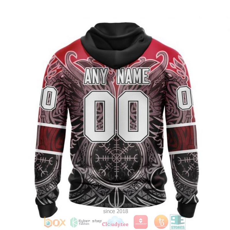 Personalized Chicago Blackhawks NHL Norse Viking Symbols custom 3D shirt hoodie 1 2