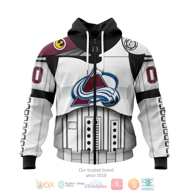 Personalized Colorado Avalanche NHL Star Wars custom 3D shirt hoodie 1