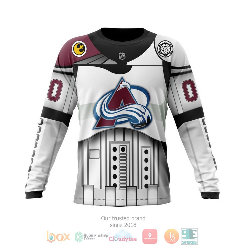 Personalized Colorado Avalanche NHL Star Wars custom 3D shirt hoodie 1 2 3 4 5