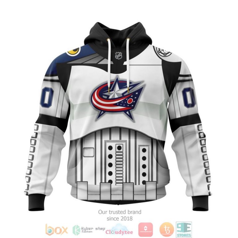 Personalized Columbus Blue Jackets NHL Star Wars custom 3D shirt hoodie