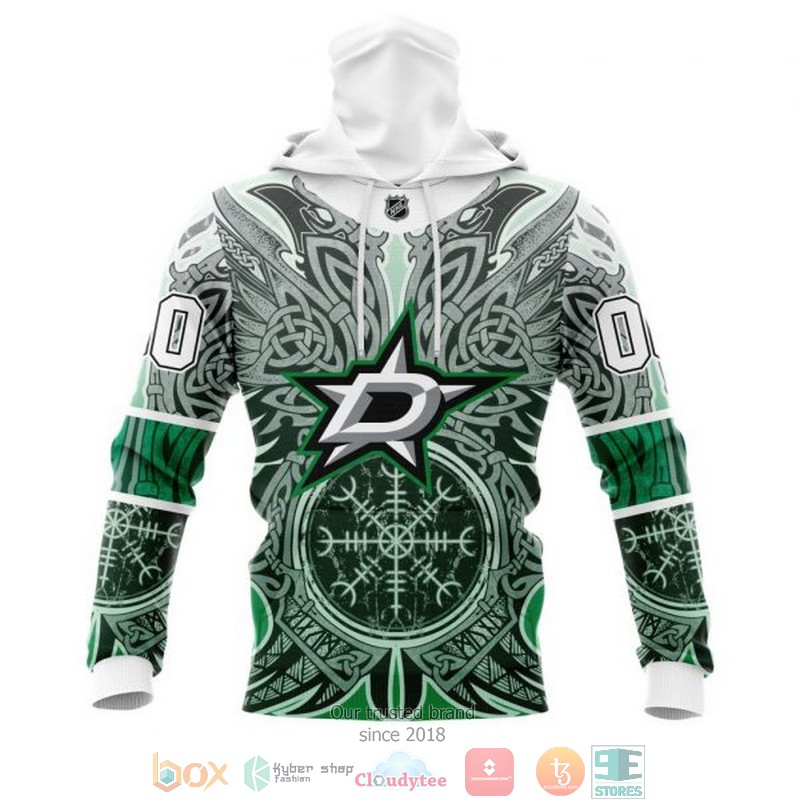 Personalized Dallas Stars NHL Norse Viking Symbols custom 3D shirt hoodie 1 2 3