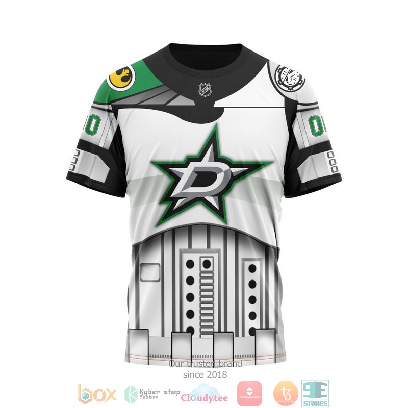 Personalized Dallas Stars NHL Star Wars custom 3D shirt hoodie 1 2 3 4 5 6 7