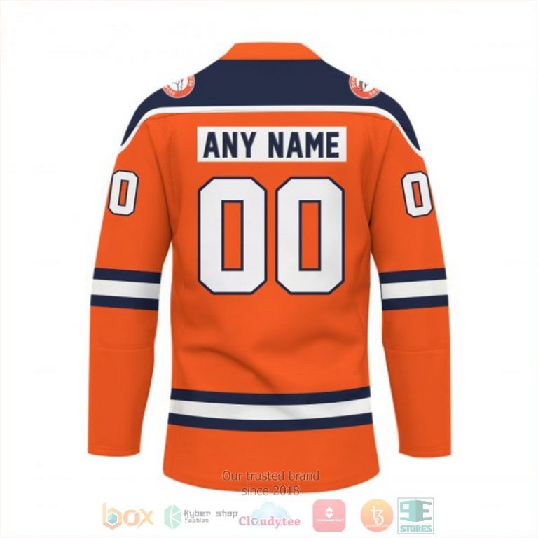 Personalized Denver Broncos NFL Custom Hockey Jersey 1 2