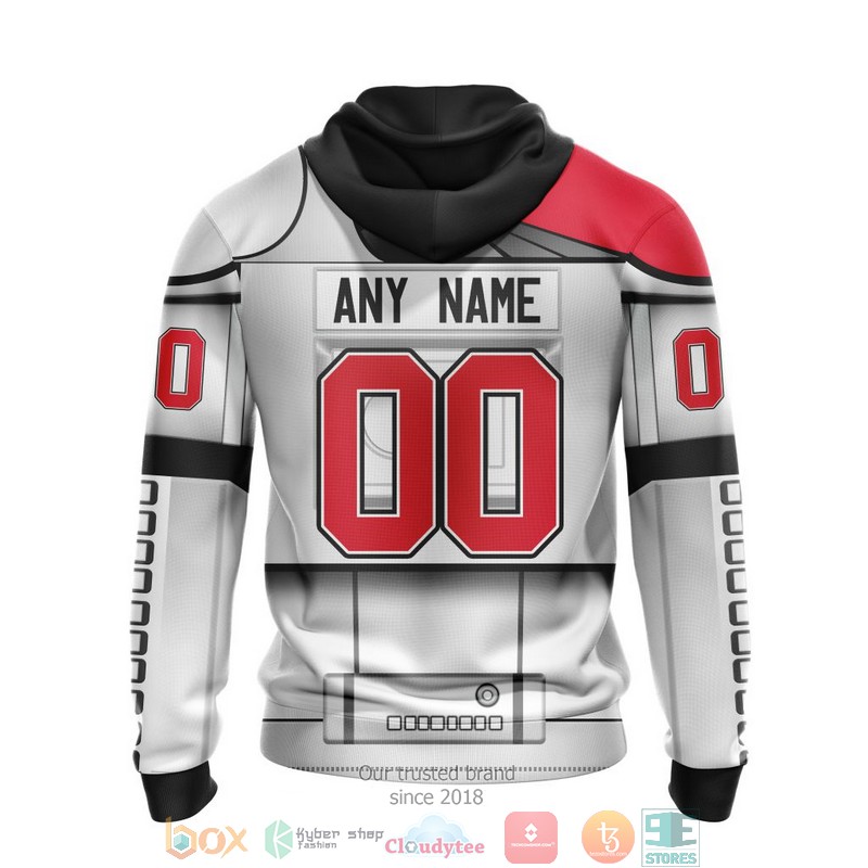 Personalized Detroit Red Wings NHL Star Wars custom 3D shirt hoodie 1 2