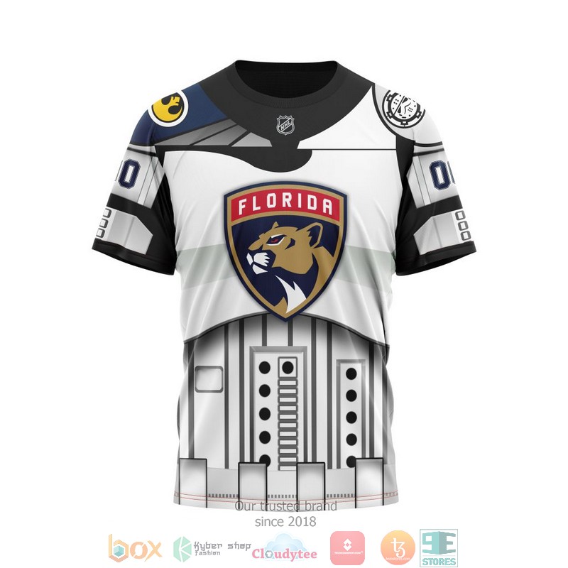 Personalized Florida Panthers NHL Star Wars custom 3D shirt hoodie 1 2 3 4 5 6 7