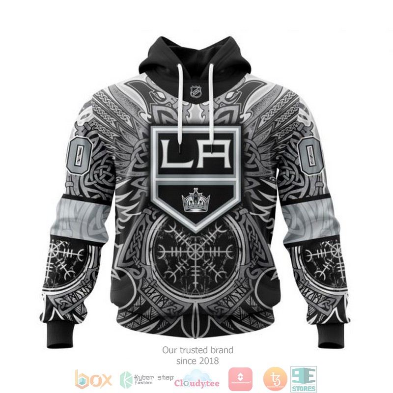 Personalized Los Angeles Kings NHL Norse Viking Symbols custom 3D shirt hoodie