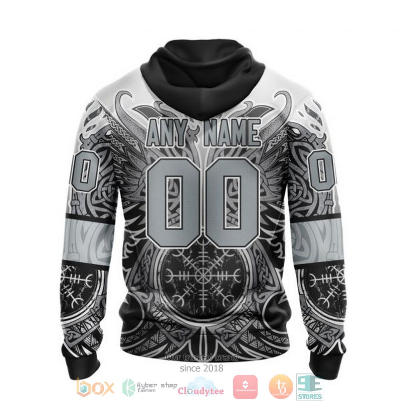 Personalized Los Angeles Kings NHL Norse Viking Symbols custom 3D shirt hoodie 1 2