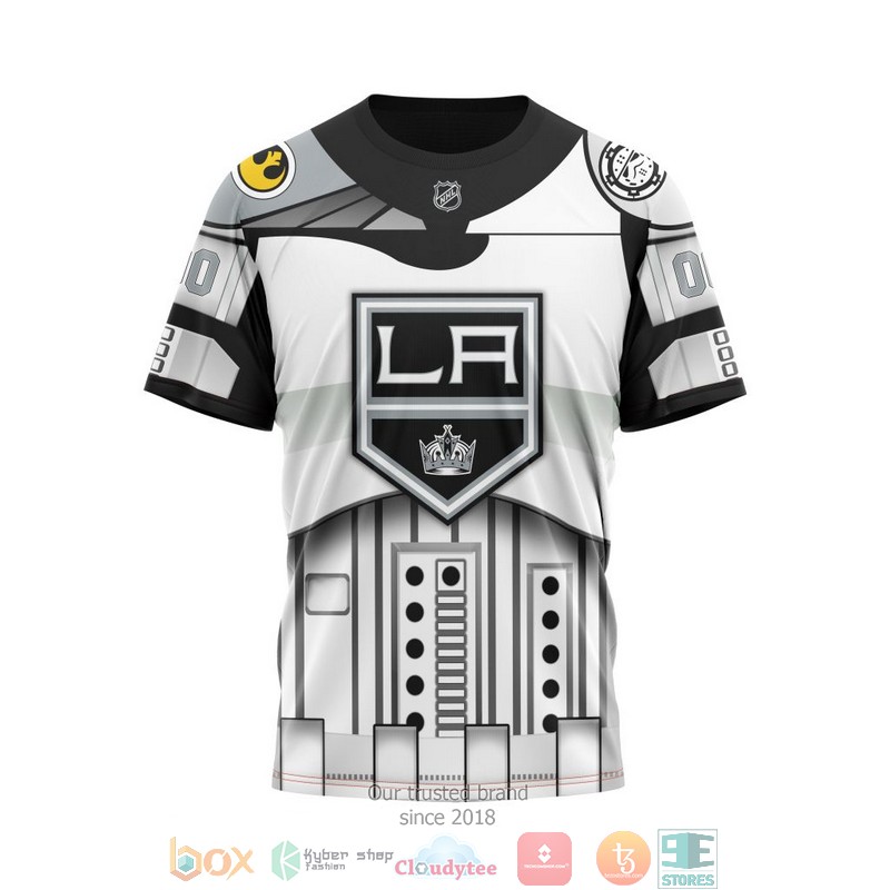 Personalized Los Angeles Kings NHL Star Wars custom 3D shirt hoodie 1 2 3 4 5 6 7