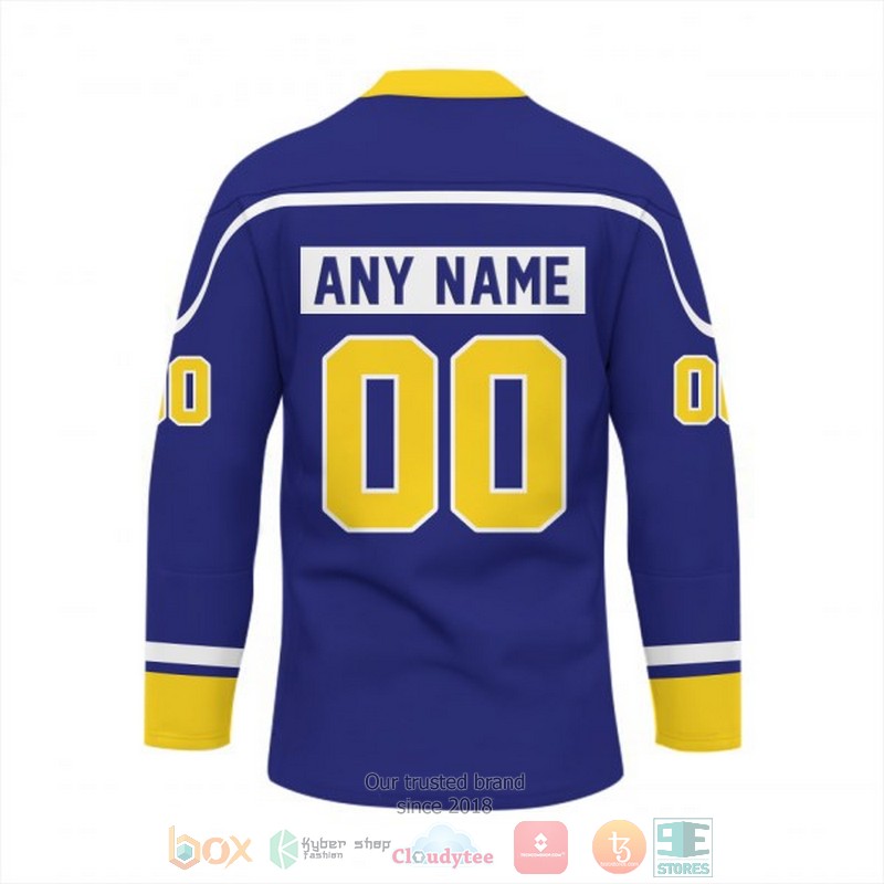Personalized Los Angeles Rams NFL Custom Hockey Jersey 1 2