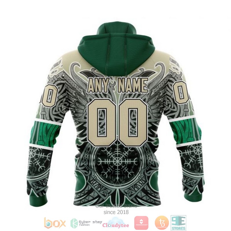 Personalized Minnesota Wild NHL Norse Viking Symbols custom 3D shirt hoodie 1 2 3 4