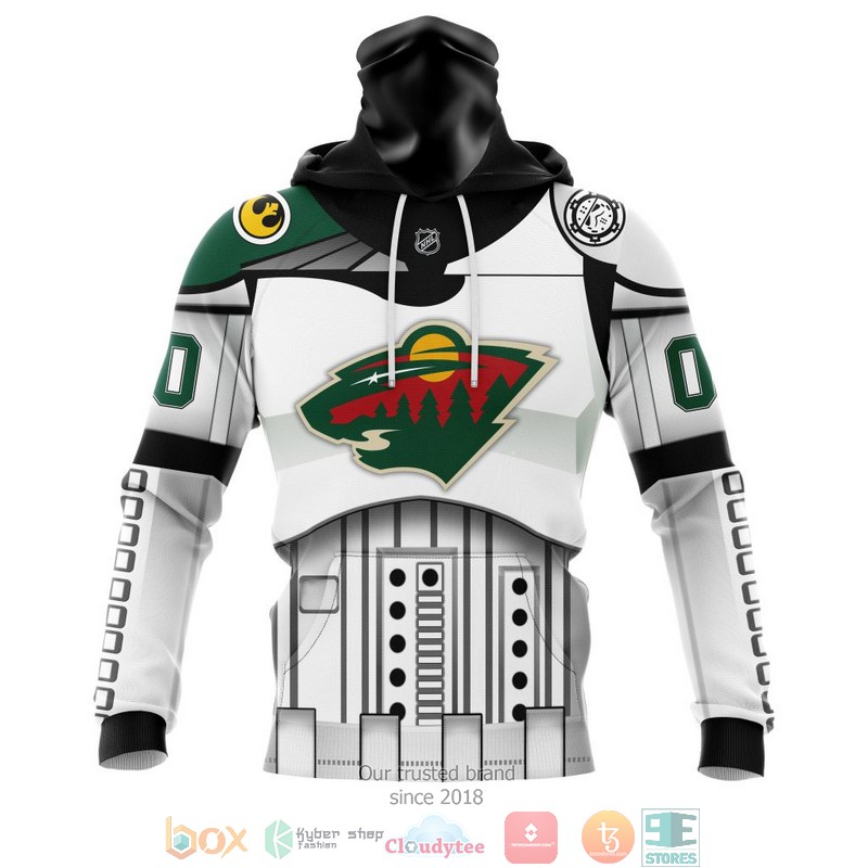 Personalized Minnesota Wild NHL Star Wars custom 3D shirt hoodie 1 2 3