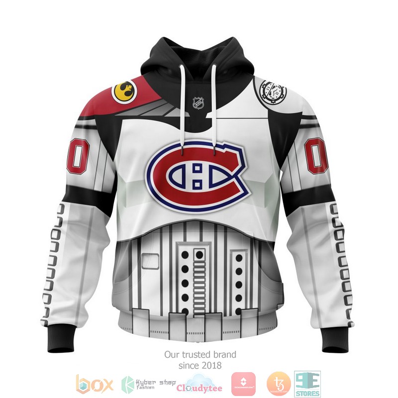 Personalized Montreal Canadiens NHL Star Wars custom 3D shirt hoodie