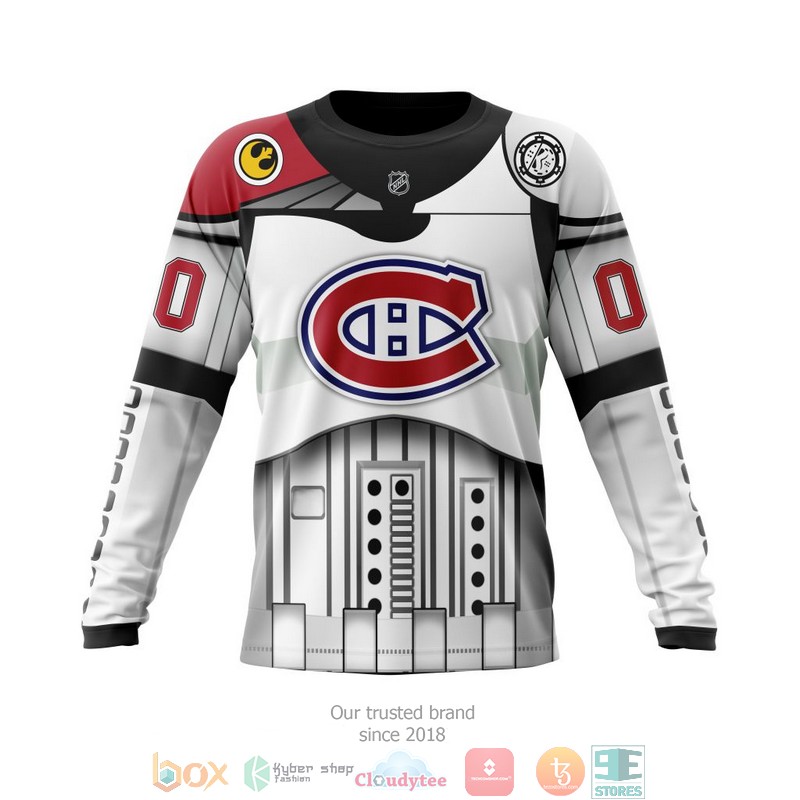 Personalized Montreal Canadiens NHL Star Wars custom 3D shirt hoodie 1 2 3 4 5