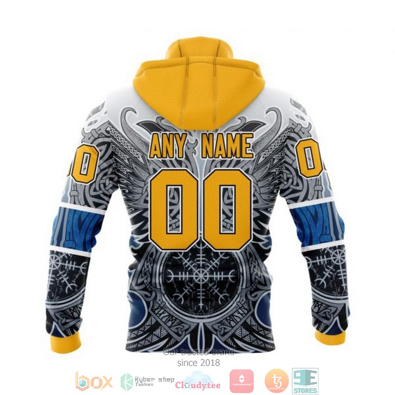 Personalized Nashville Predators NHL Norse Viking Symbols custom 3D shirt hoodie 1 2 3 4
