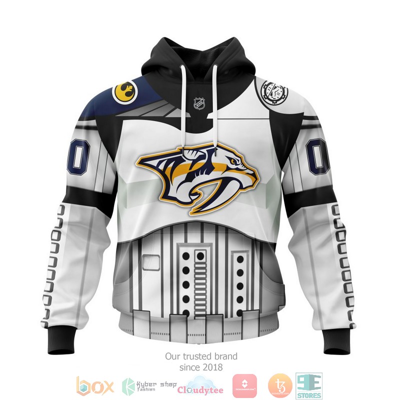Personalized Nashville Predators NHL Star Wars custom 3D shirt hoodie