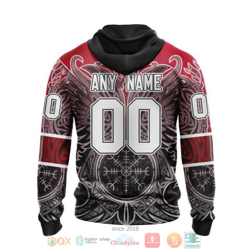 Personalized New Jersey Devils NHL Norse Viking Symbols custom 3D shirt hoodie 1 2
