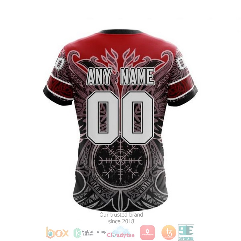 Personalized New Jersey Devils NHL Norse Viking Symbols custom 3D shirt hoodie 1 2 3 4 5 6 7 8