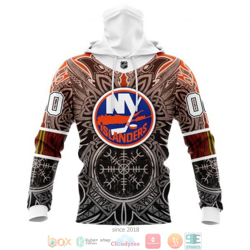 Personalized New York Islanders NHL Norse Viking Symbols custom 3D shirt hoodie 1 2 3