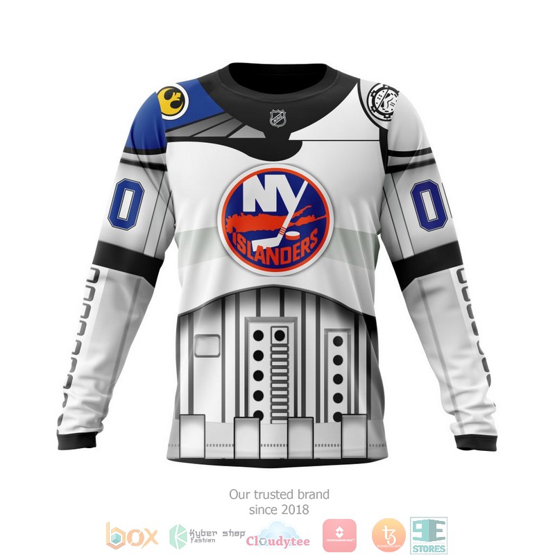 Personalized New York Islanders NHL Star Wars custom 3D shirt hoodie 1 2 3 4 5