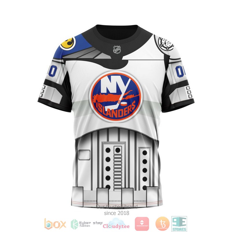 Personalized New York Islanders NHL Star Wars custom 3D shirt hoodie 1 2 3 4 5 6 7