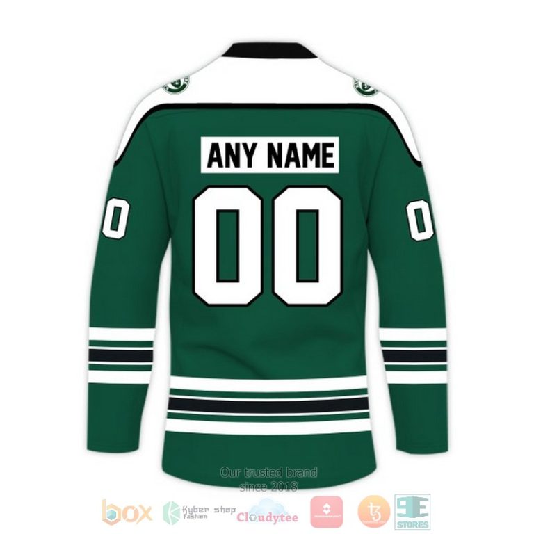 Personalized New York Jets NFL Custom Hockey Jersey 1 2