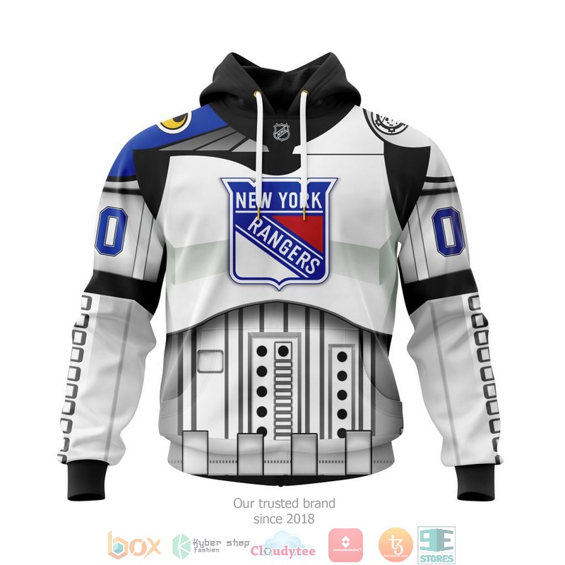 Personalized New York Rangers NHL Star Wars custom 3D shirt hoodie